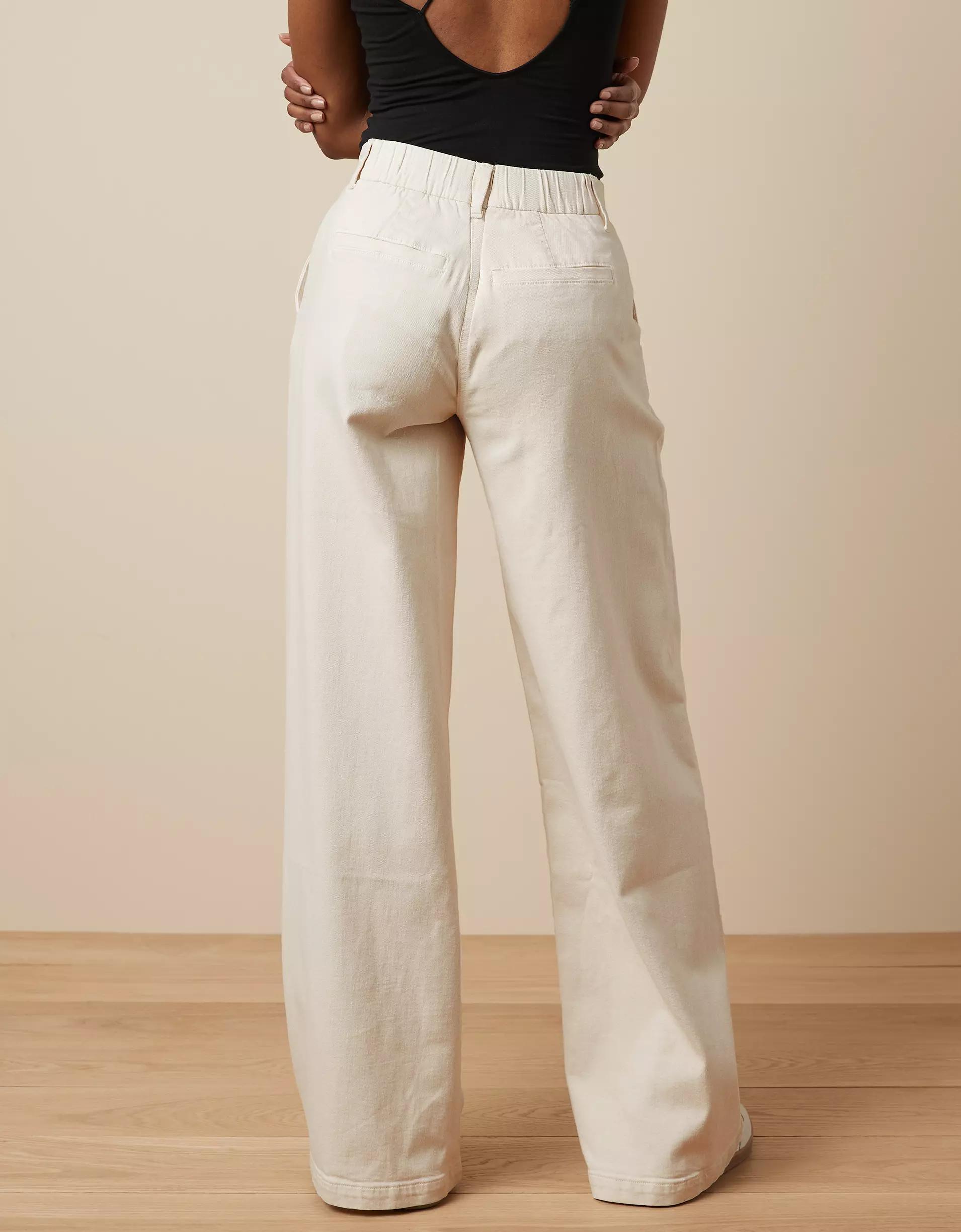 AE Dreamy Drape Stretch Poppy Trouser Product Image