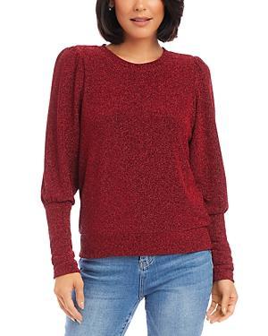 Karen Kane Bishop Sleeve Top Women's Clothing Product Image