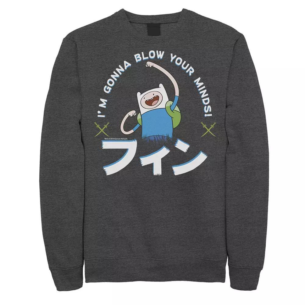 Men's Cartoon Network Adventure Time Finn The Hero Sweatshirt,  Product Image