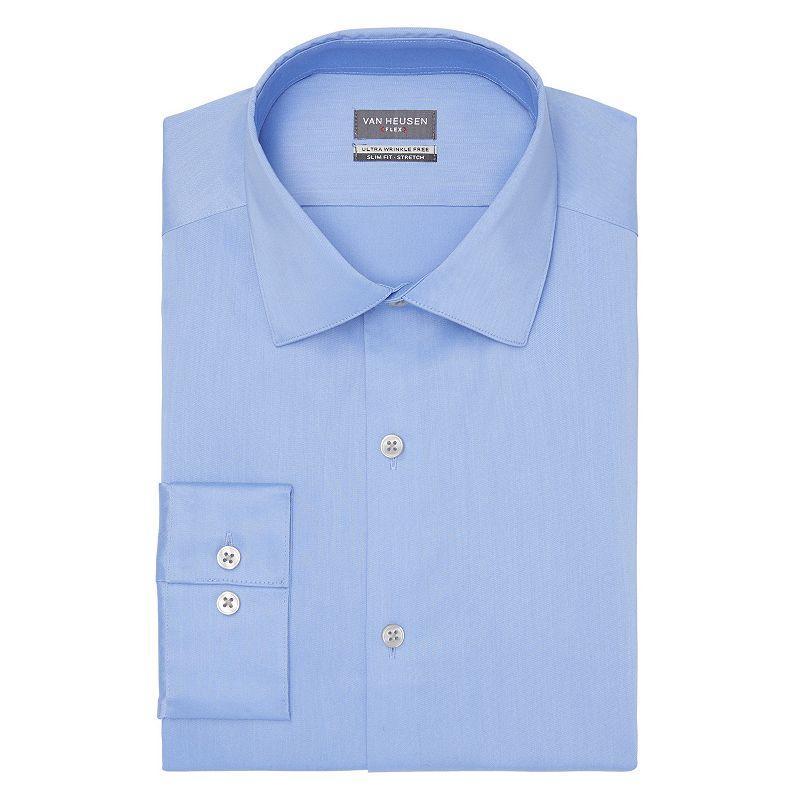 Van Heusen Mens Flex Collar Slim Fit Dress Shirt Product Image