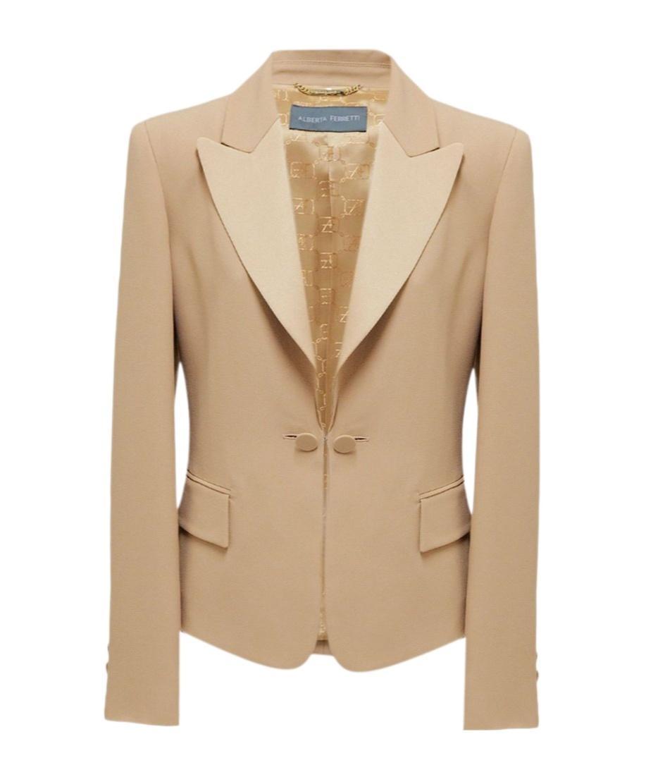 ALBERTA FERRETTI Jacket In Beige Product Image