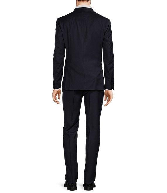 Hickey Freeman Modern Fit Flat Front Solid 2-Piece Tuxedo Suit Product Image
