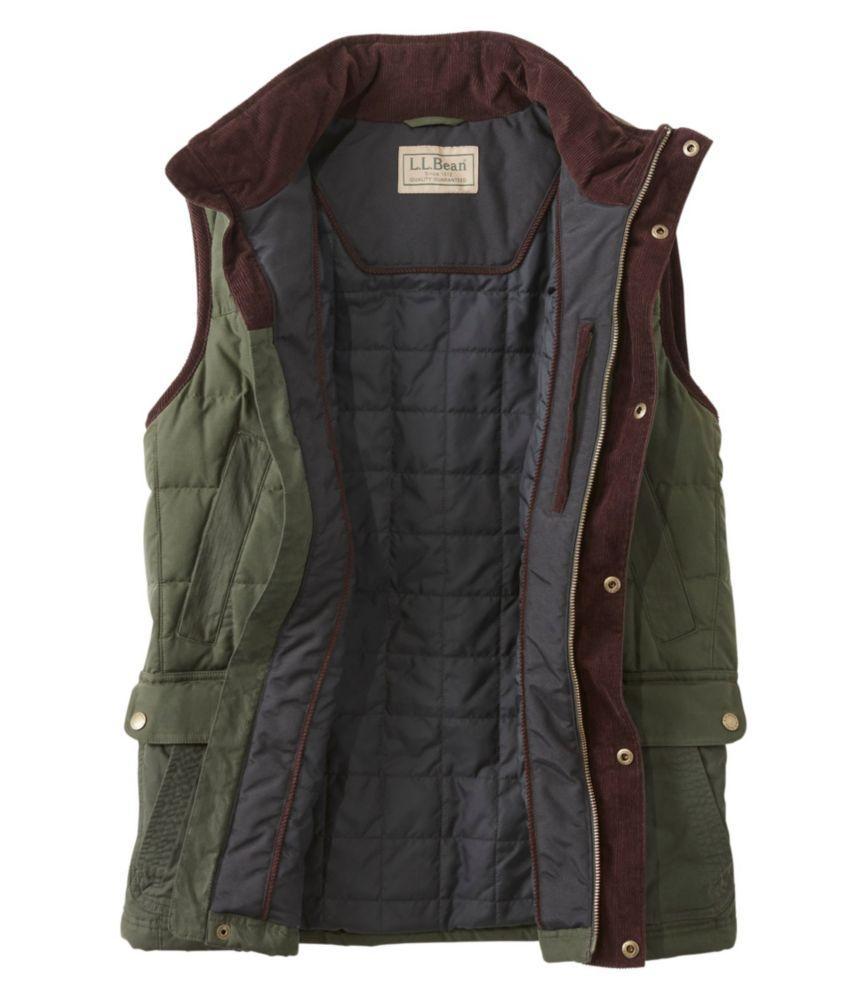 
                            Men's L.L.Bean Upcountry Waxed Cotton Down Vest
                         Product Image