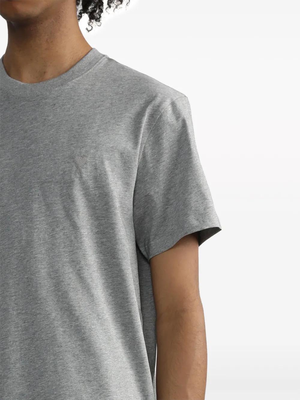 logo-embroidered cotton T-shirt Product Image