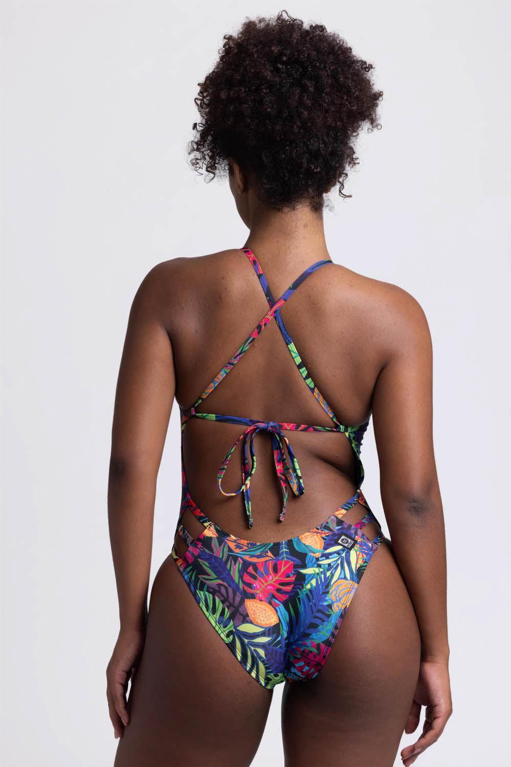 Nico 3 Swim Onesie - Rainforest Female Product Image