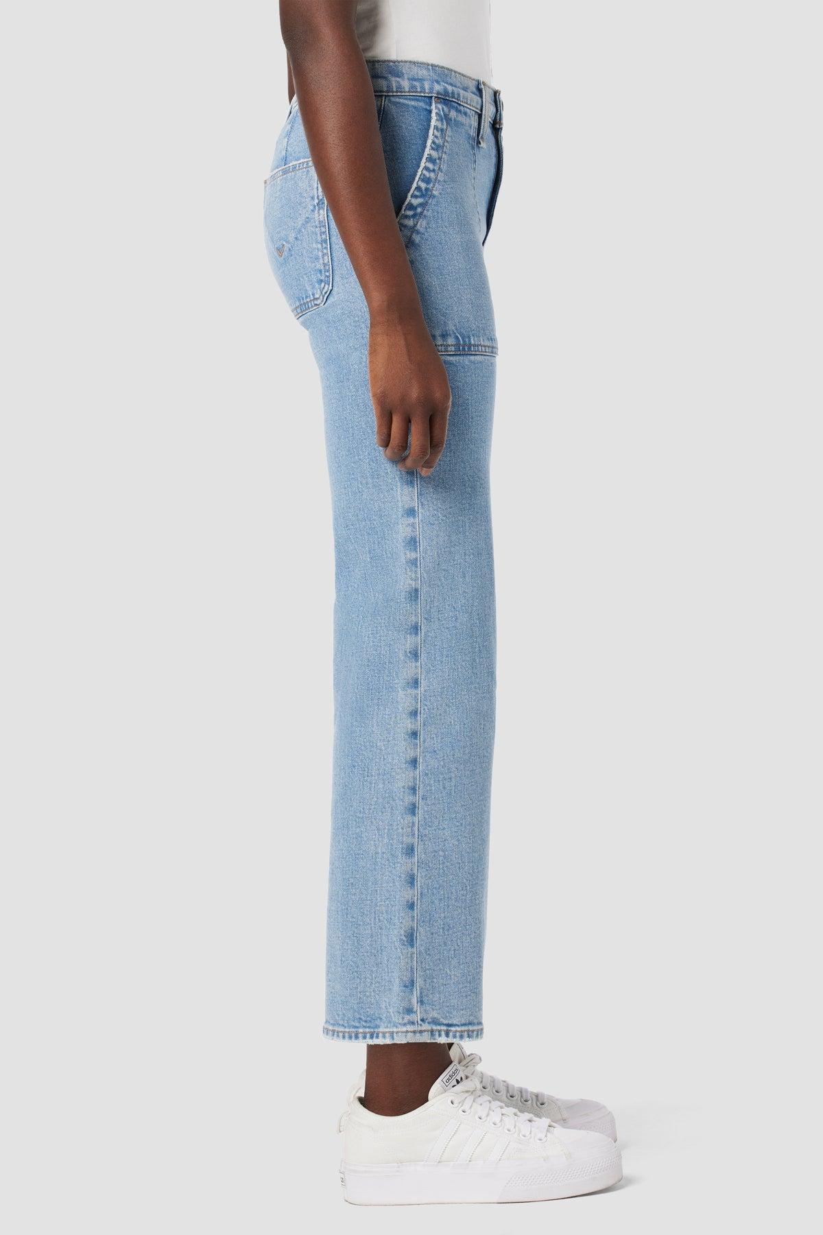 Rosie High-Rise Wide Leg Cargo Jean Female Product Image