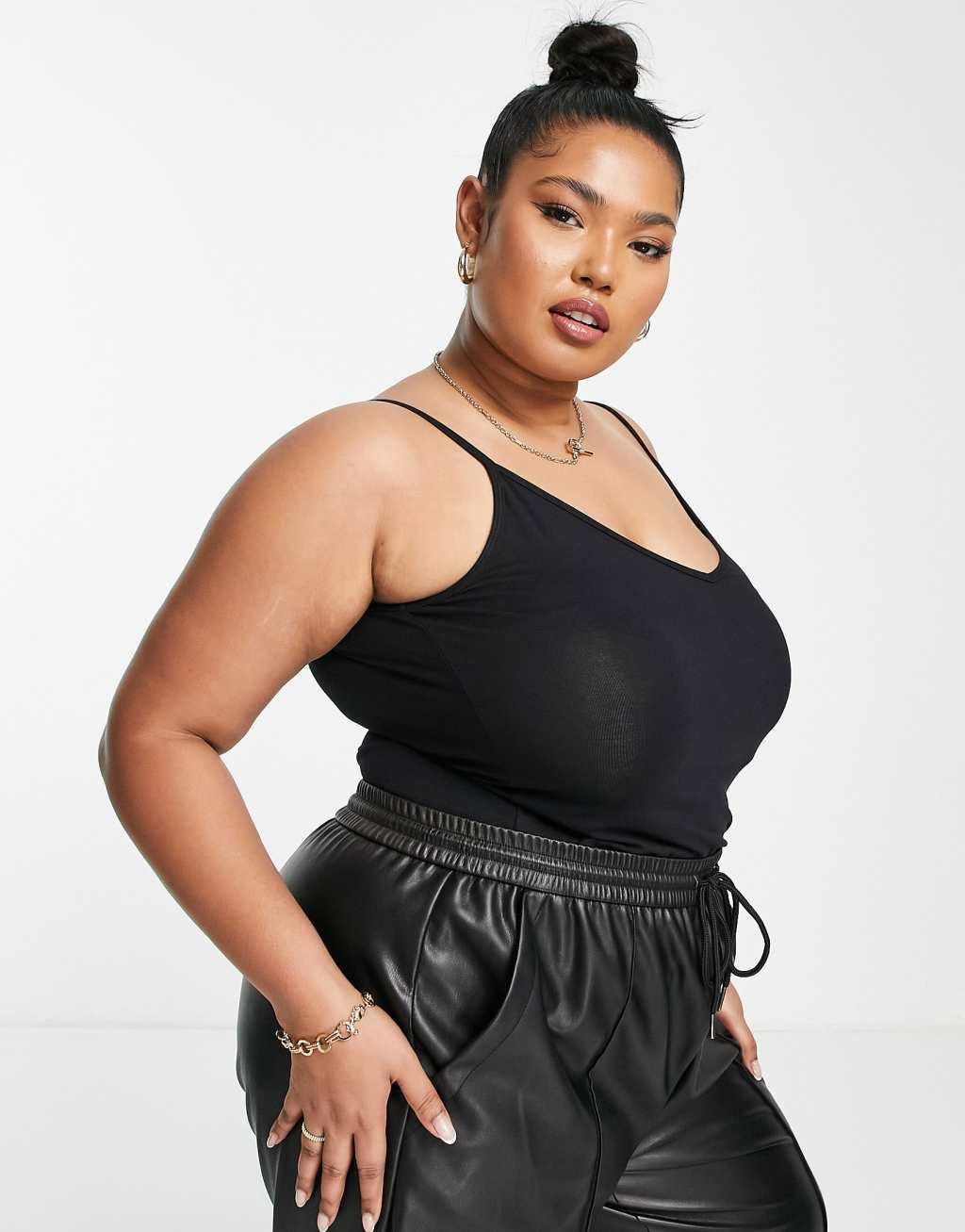 ASOS DESIGN Curve ultimate cami with v-neck Product Image