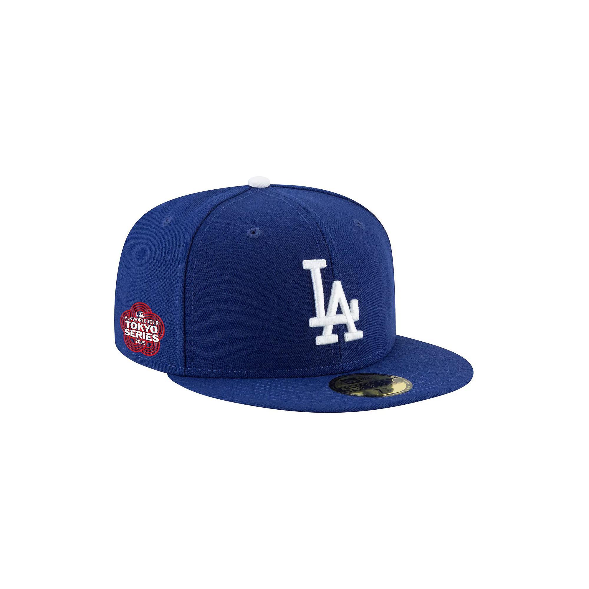 Men's New Era Royal Los Angeles Dodgers 2025 MLB World Tour: Tokyo Series Side Patch 59FIFTY Fitted Hat,  Product Image