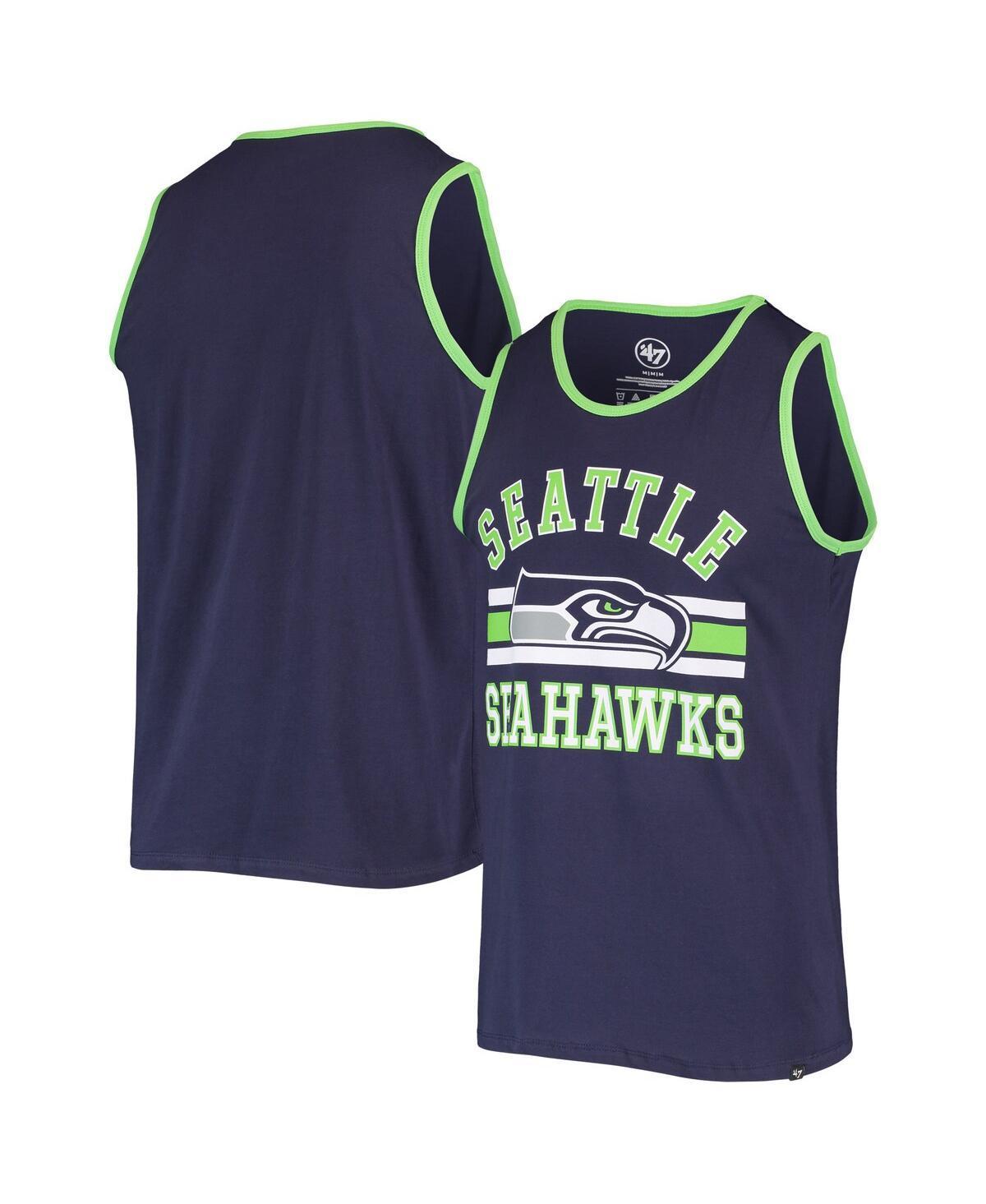 Mens 47 College Seattle Seahawks Edge Super Rival Tank Top Blue Product Image