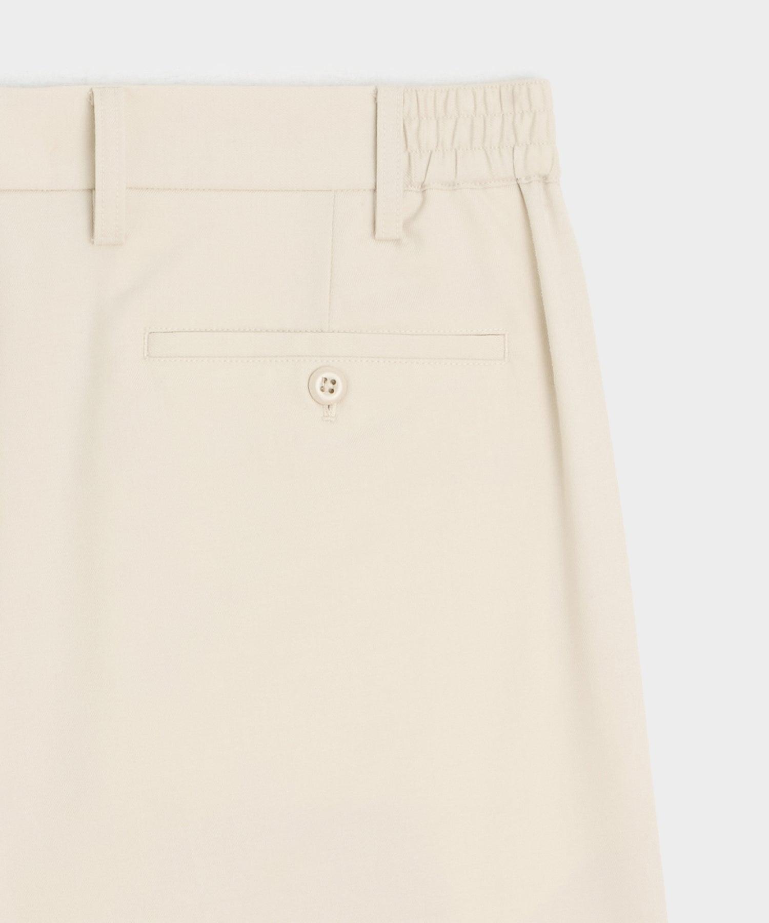 Straight Fit Italian Wool-Cotton Modern Trouser Product Image