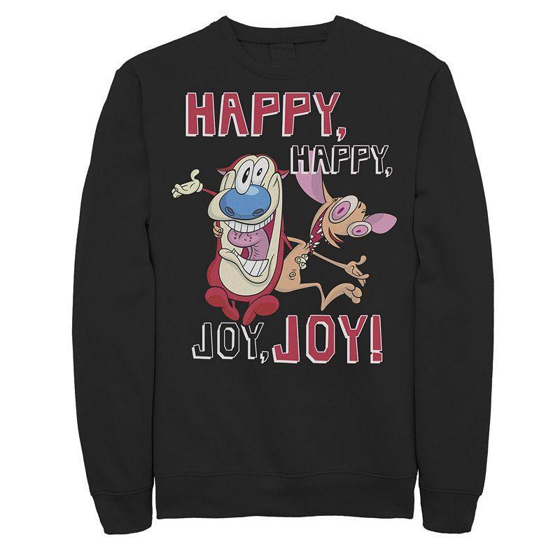 Mens Ren & Stimpy Happy Happy Joy Joy Fleece Product Image