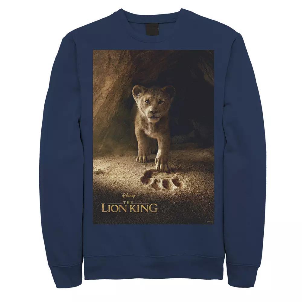 Disney's The Lion King Men's Simba Paw Live Action Movie Sweatshirt,  Product Image
