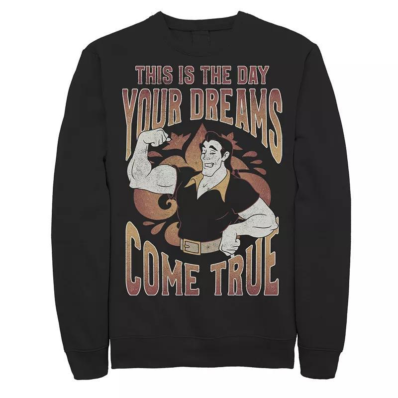 Disneys Villains Gaston Mens The Day Your Dreams Come True Sweatshirt Product Image