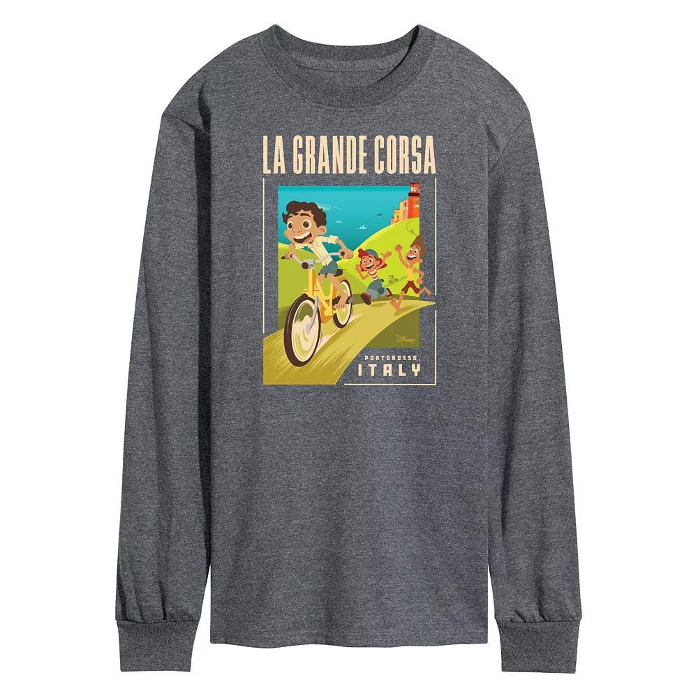 Disney's Luca Men's La Grande Long Sleeve Graphic Tee,  Product Image