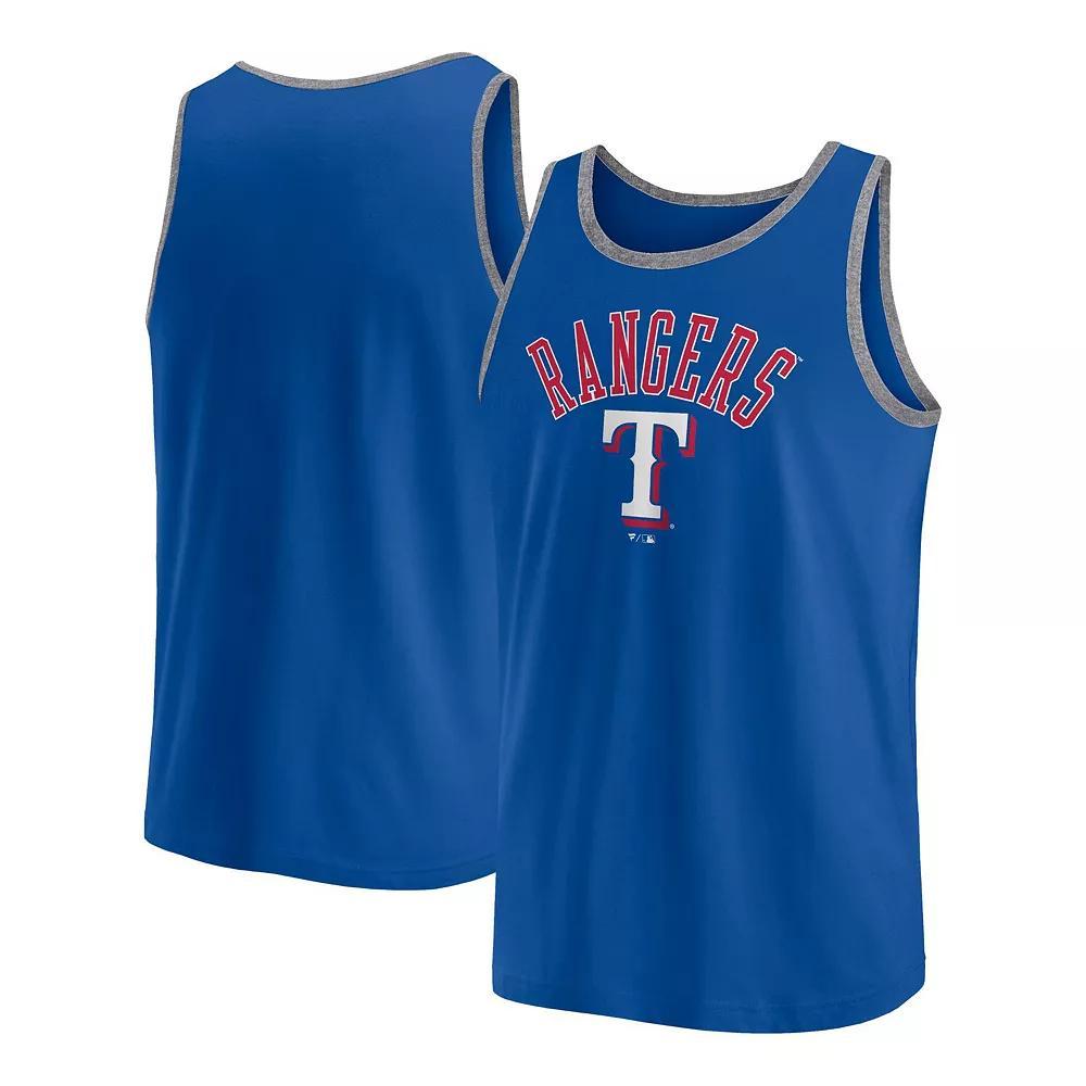 Men's Fanatics Royal Texas Rangers Bet Tank Top, Size: XL, Blue Product Image