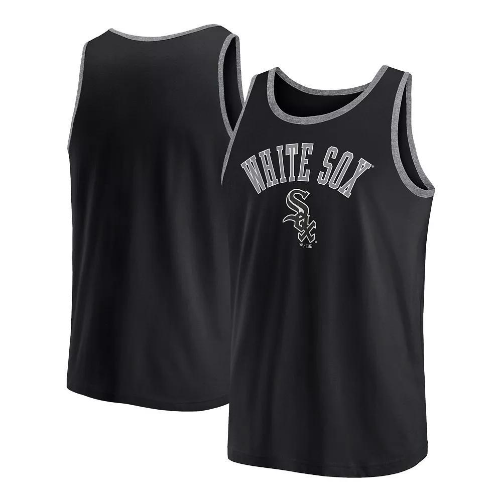 Men's Fanatics Black Chicago White Sox Bet Tank Top,  Product Image