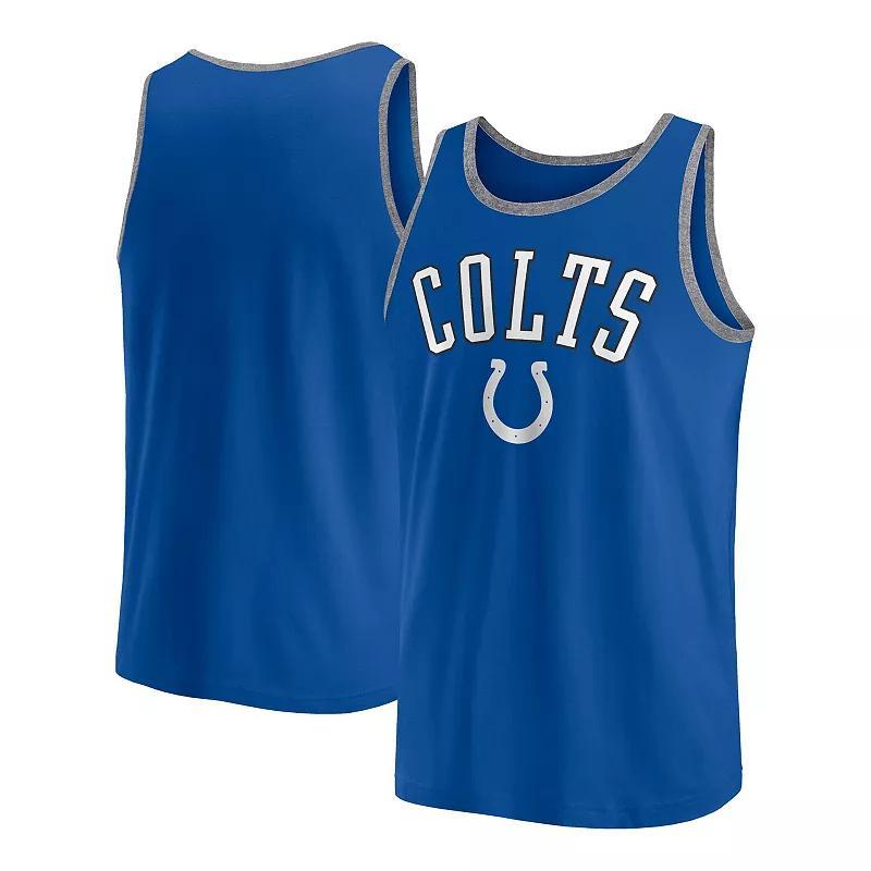 Mens Fanatics Royal Indianapolis Colts Bet Tank Top Product Image