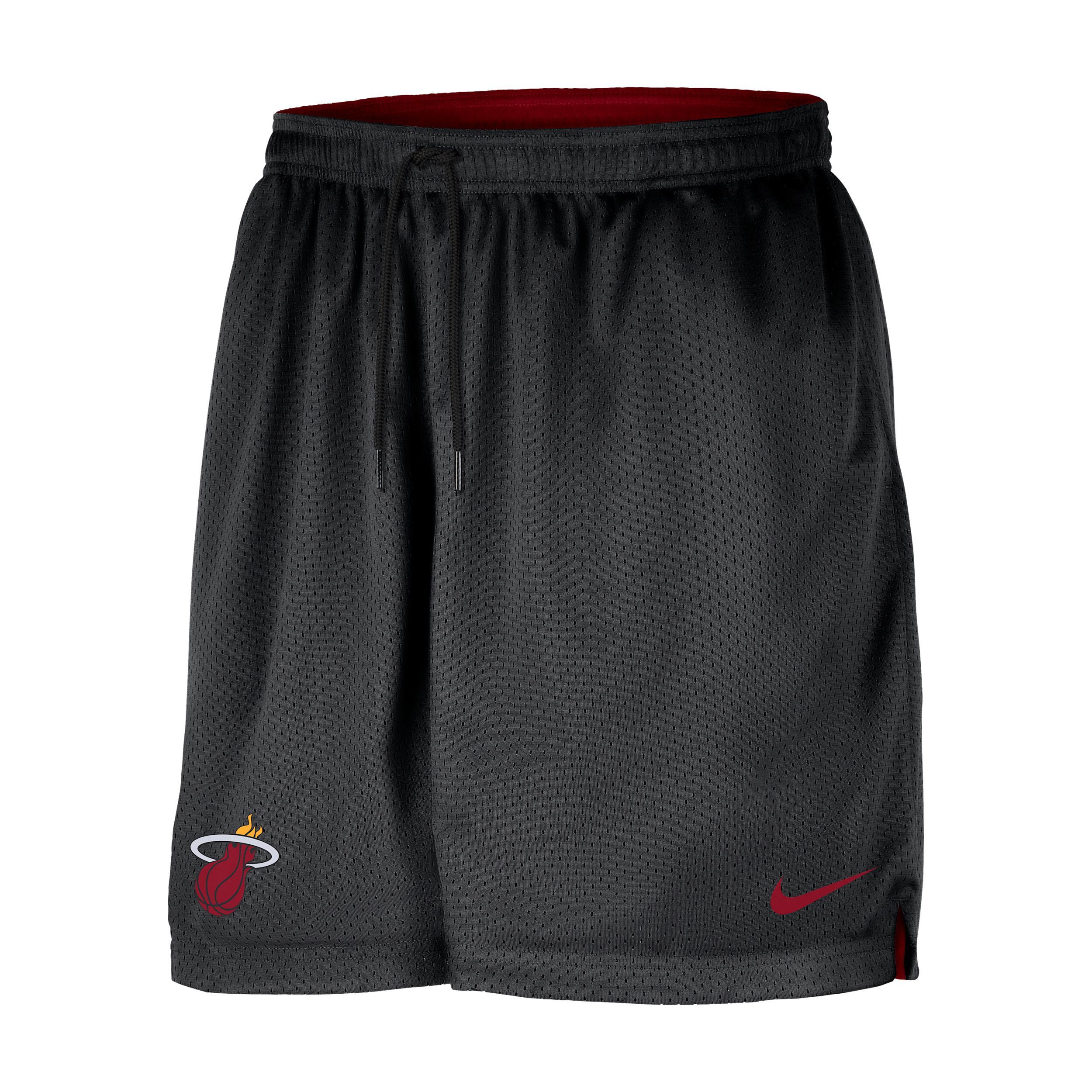 Miami Heat Courtside Nike Men's NBA Mesh Practice Shorts Product Image