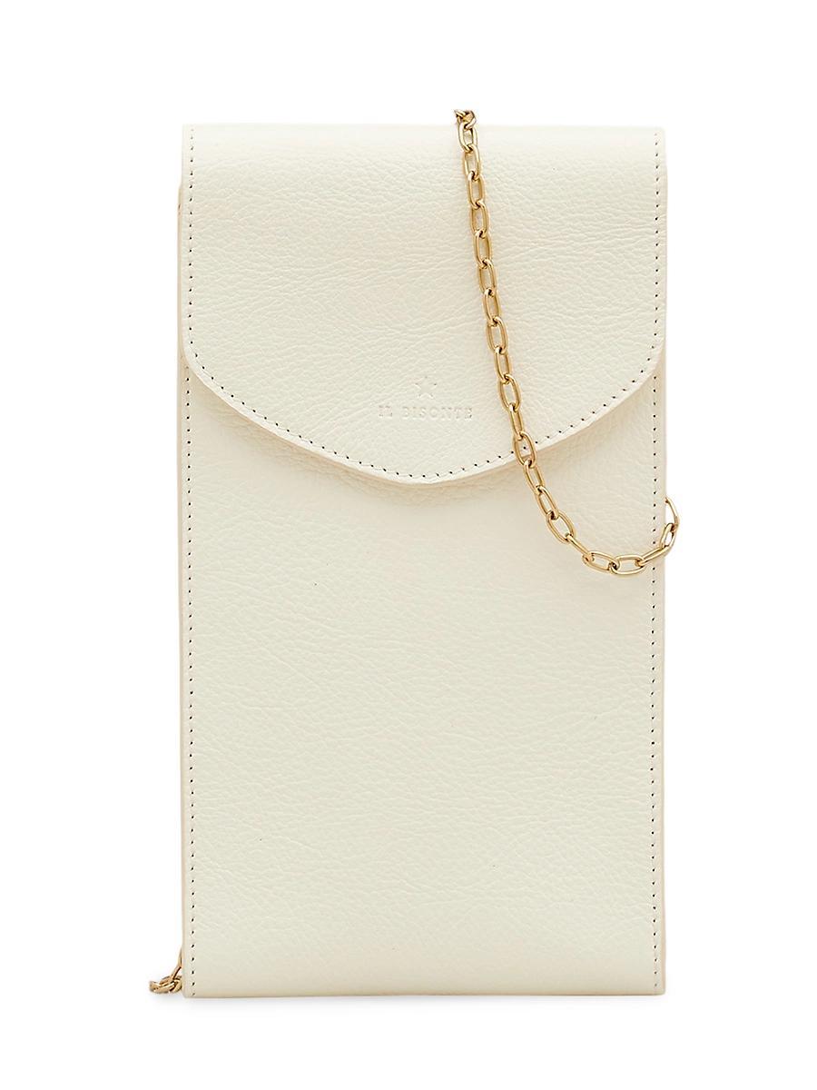 Womens Bigallo Metallic Leather Phone Pouch Product Image