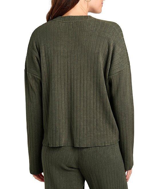 Splendid x Cella Jane Blog Crew Neckline Long Sleeve Top Product Image