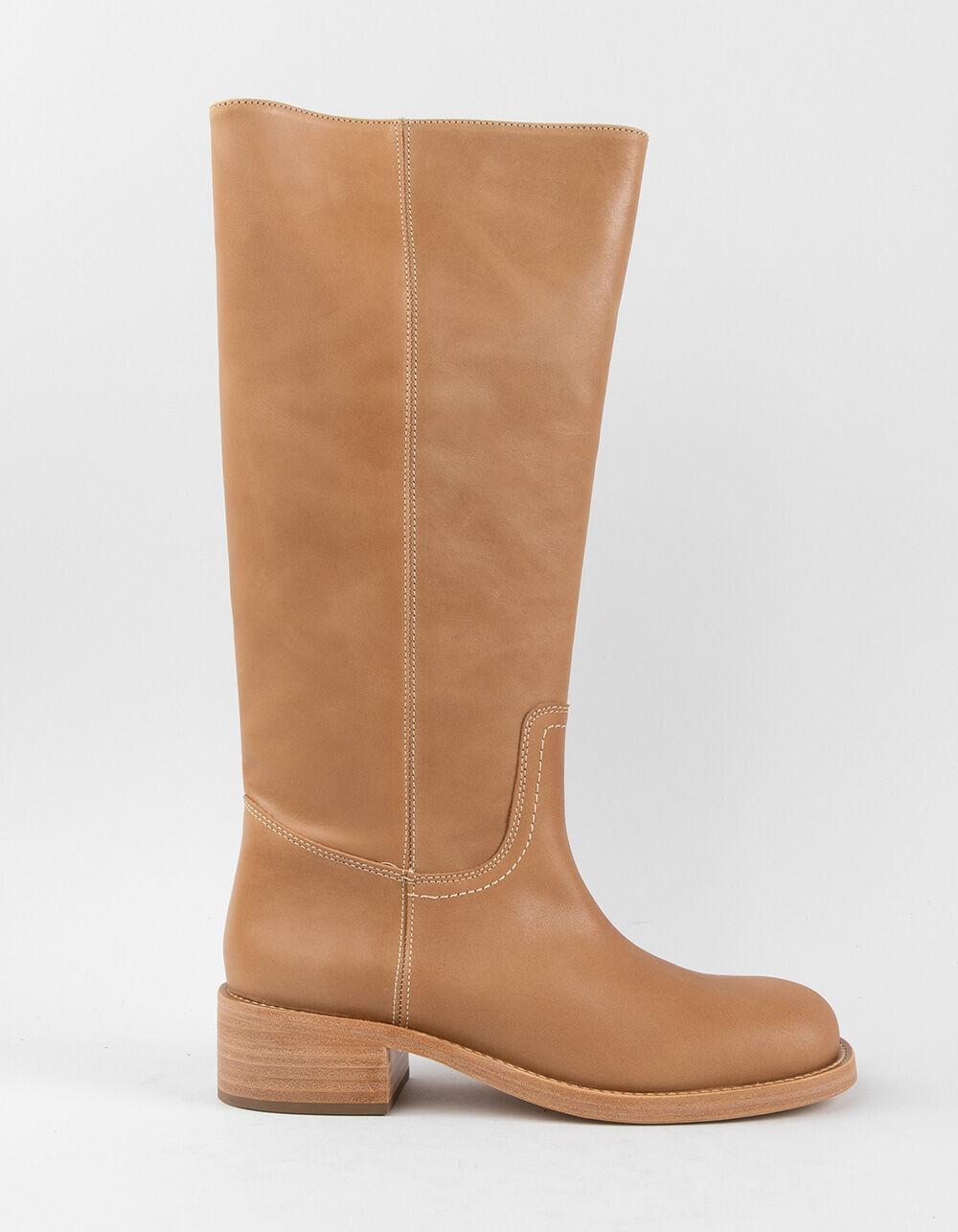 STEVE MADDEN Riggs Womens Leather Boots Product Image