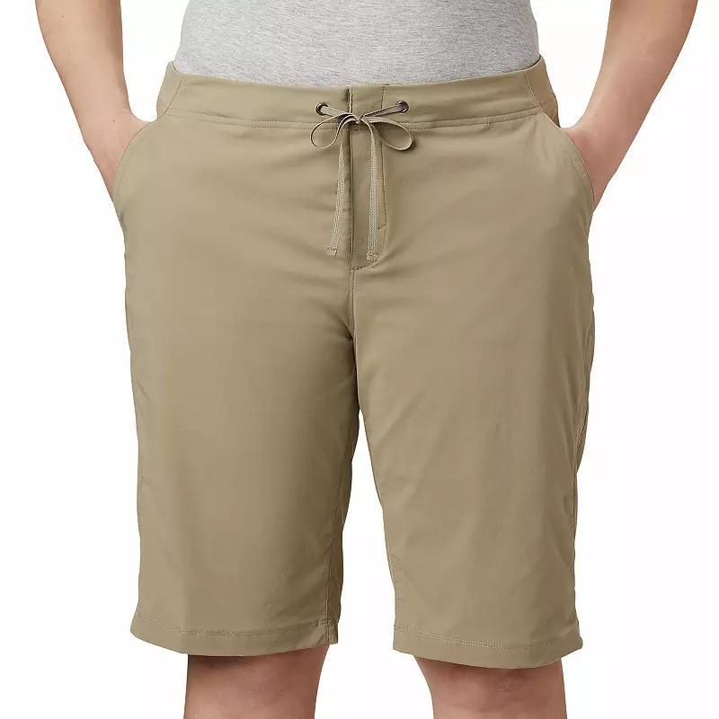 Columbia Womens Anytime Outdoor Long Shorts - Plus Size- Product Image