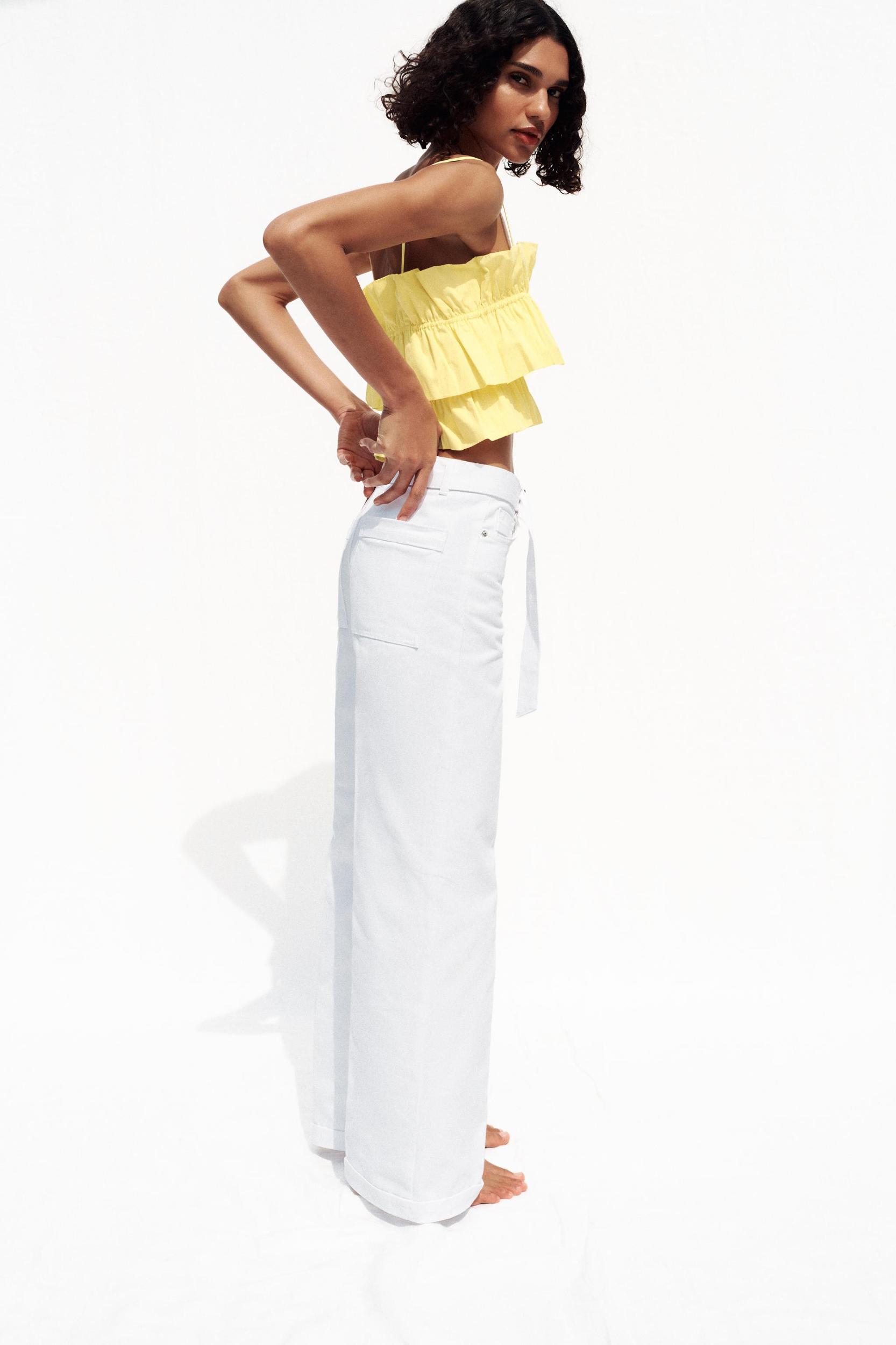 POPLIN CROP TOP Product Image