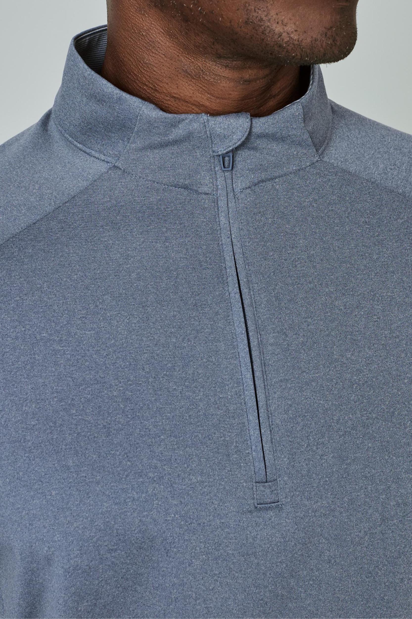 A Game Quarter Zip - Steel Product Image