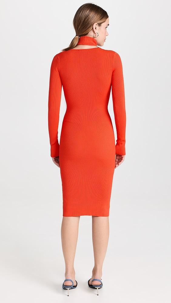 Coperni Cut-Out Knit Dress | Shopbop Product Image