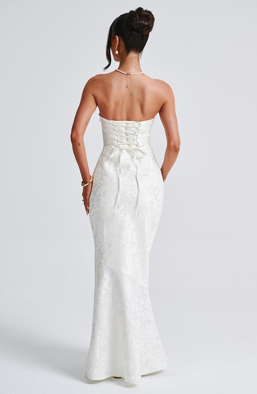 Felicity Maxi Dress - Ivory Product Image