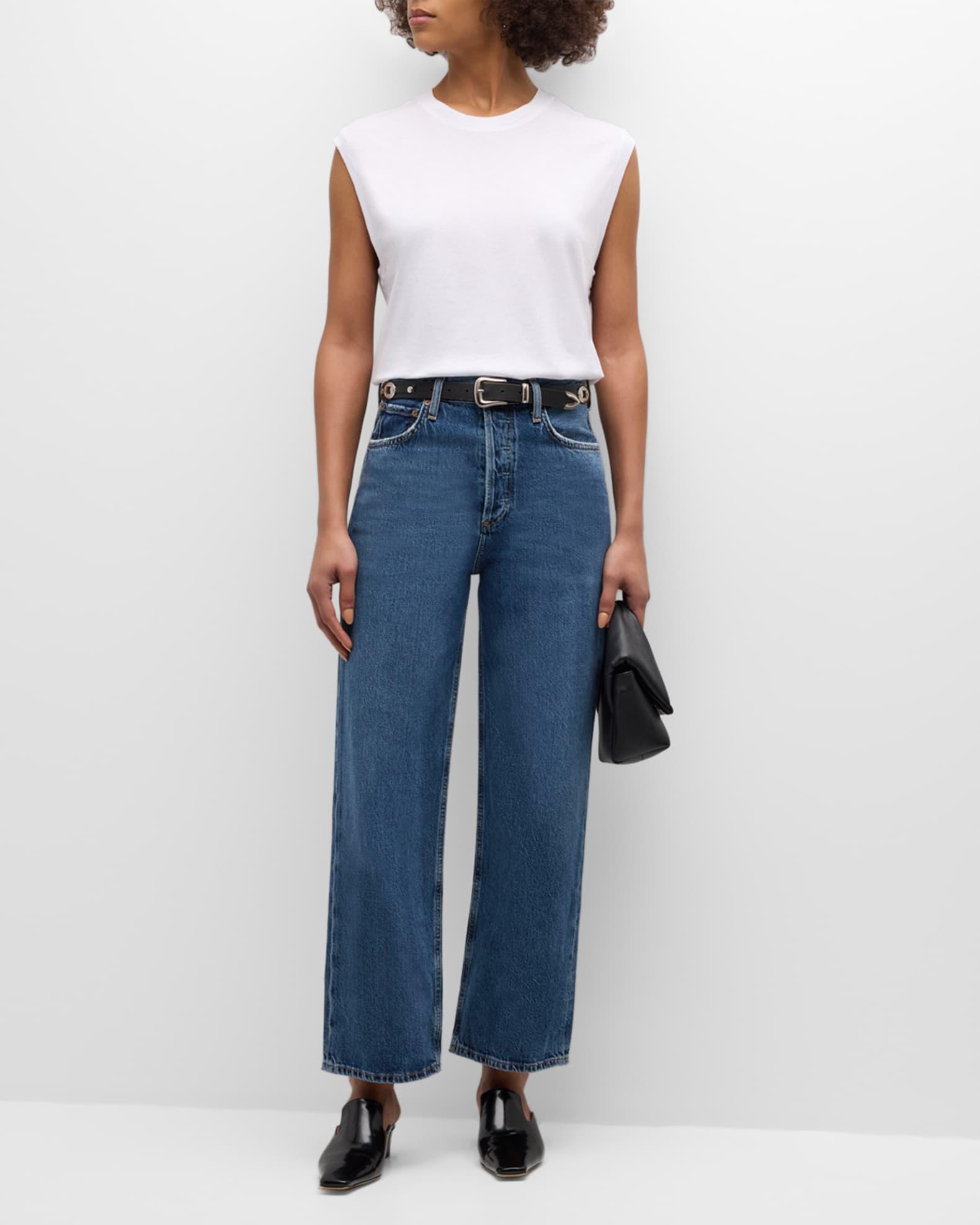 Ren High-Rise Wide-Leg Jeans Product Image