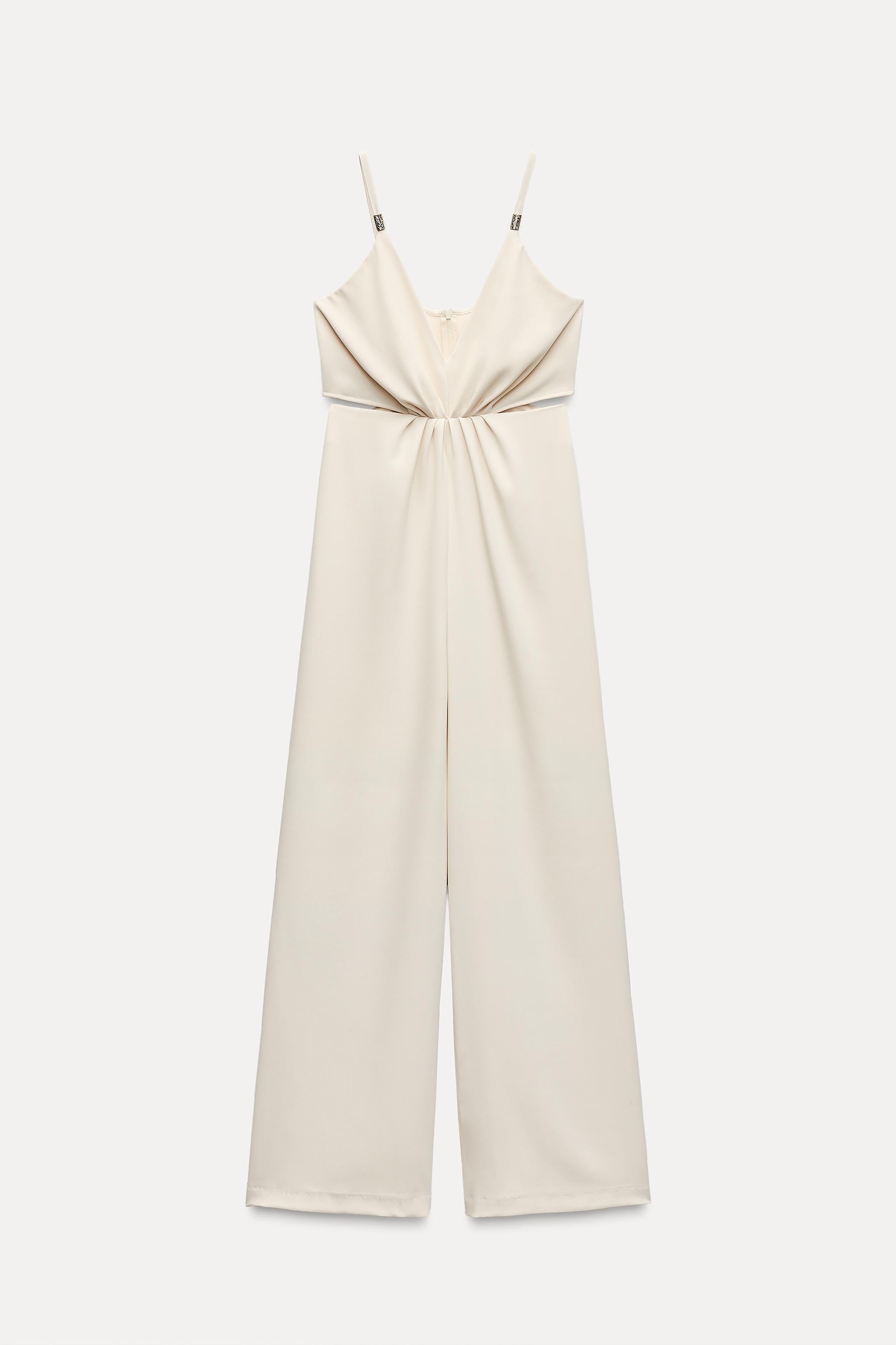 WIDE JUMPSUIT WITH CUT OUT Product Image