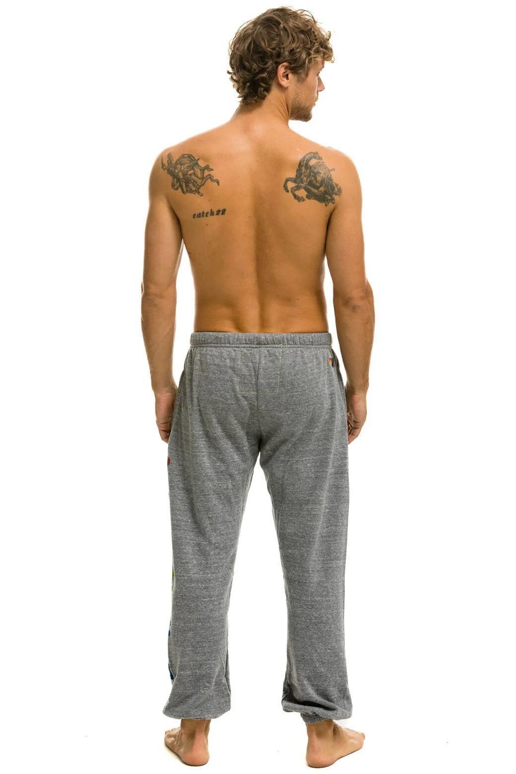 AVIATOR NATION SAN FRANCISCO SWEATPANTS - HEATHER GREY Male Product Image