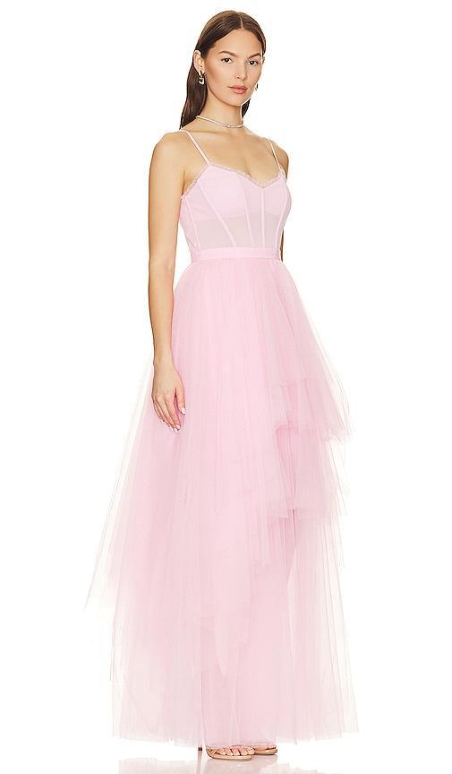 Corset Tiered Gown BCBGMAXAZRIA Product Image