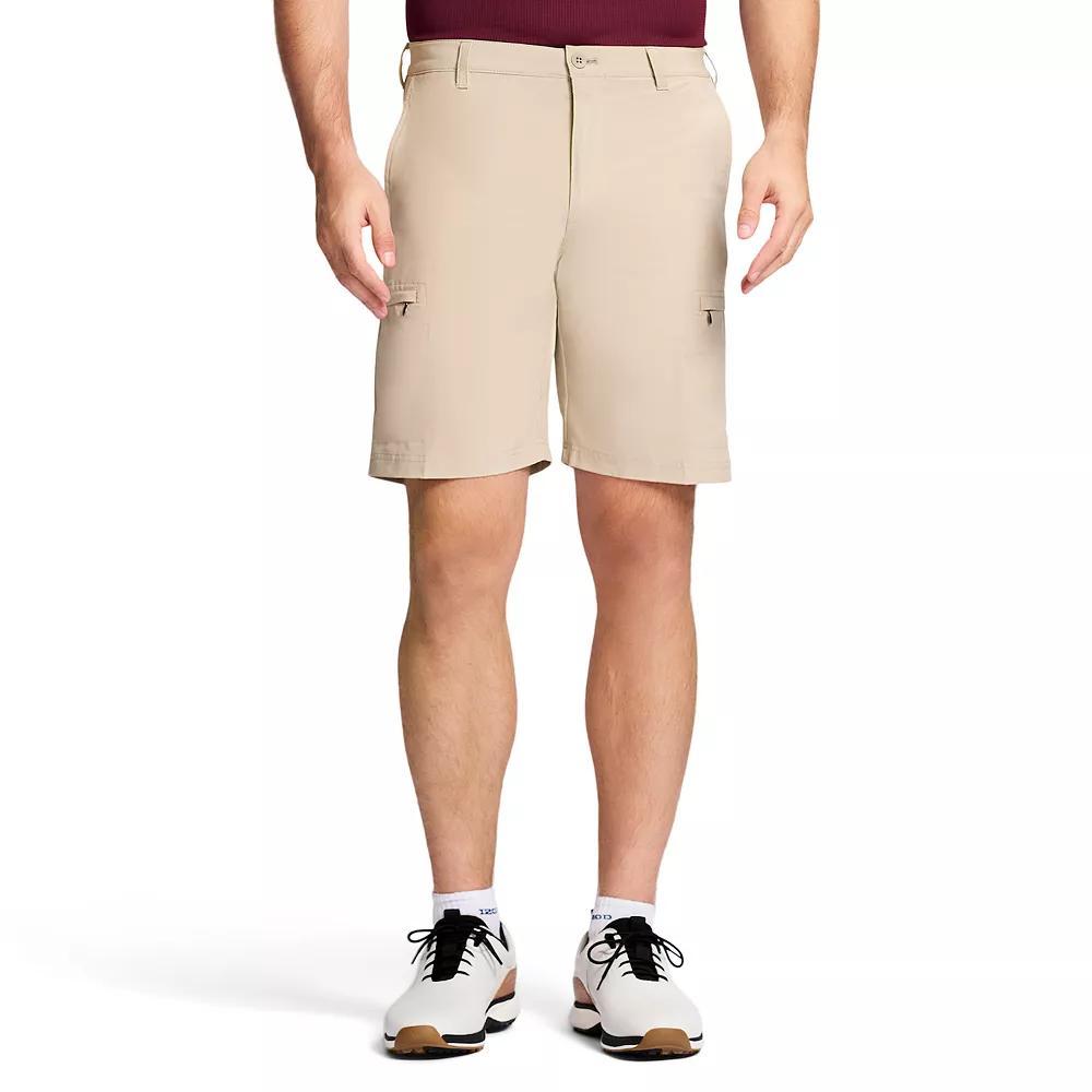 Men's IZOD 9.5-in. Golf Swingflex Cargo Shorts, Size: 42, Peacoat Product Image
