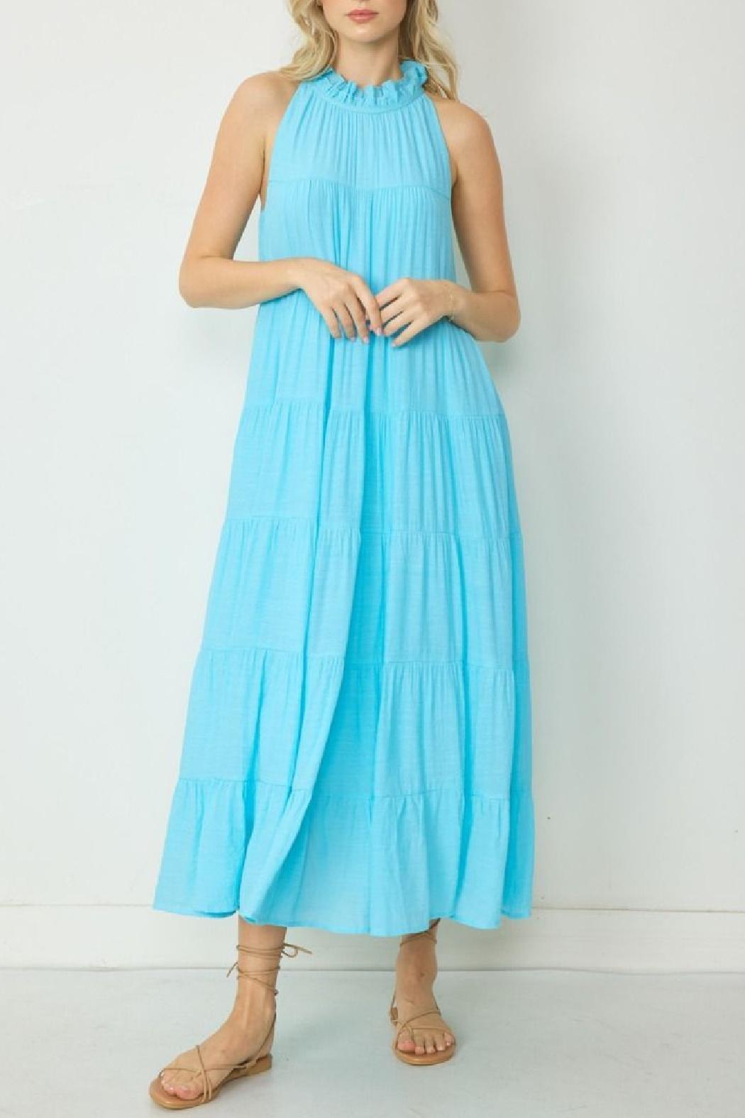 Mock Neck Maxi Product Image