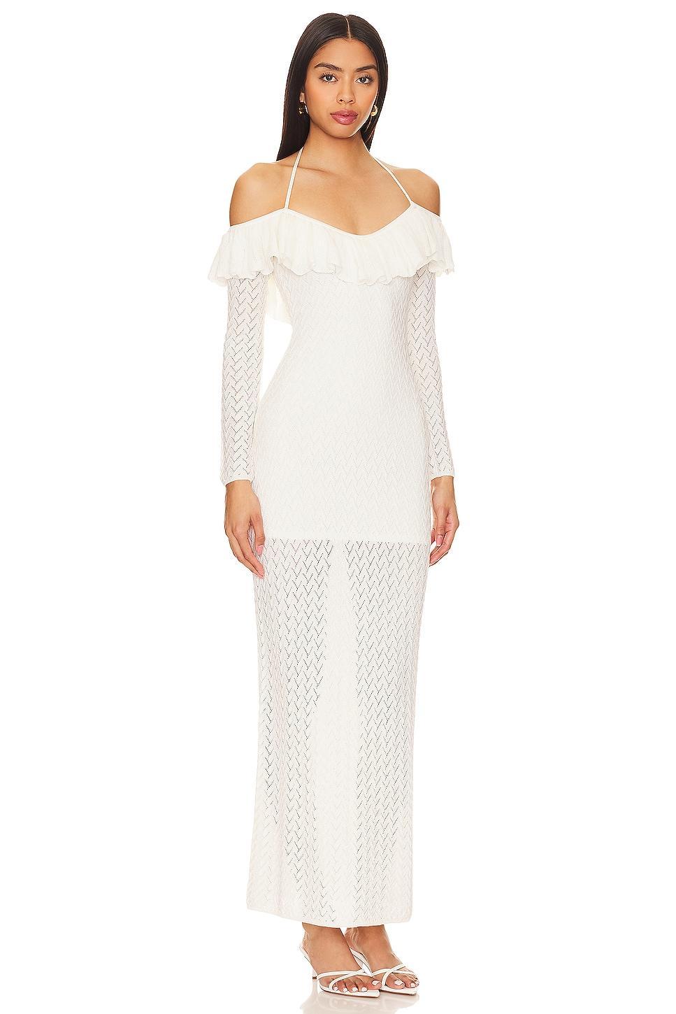 Lexie Ruffle Maxi Dress LPA Product Image