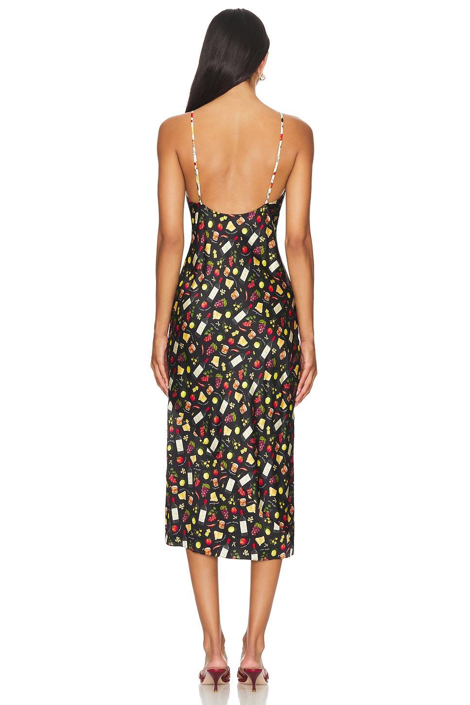 V-neck Slip in Black Ciao Amore Print fleur du mal Product Image