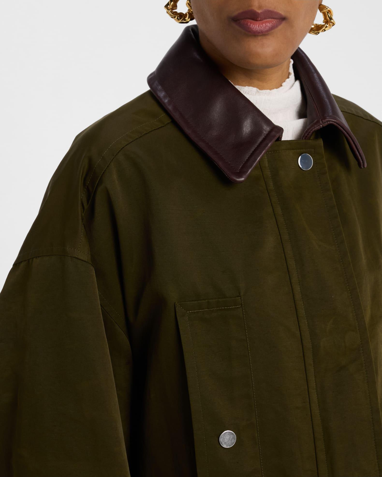Theo Oversized Barn Jacket Product Image