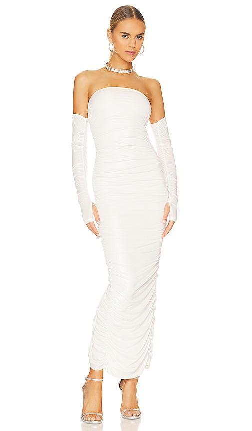 Maddy Ruched Gown MORE TO COME Product Image