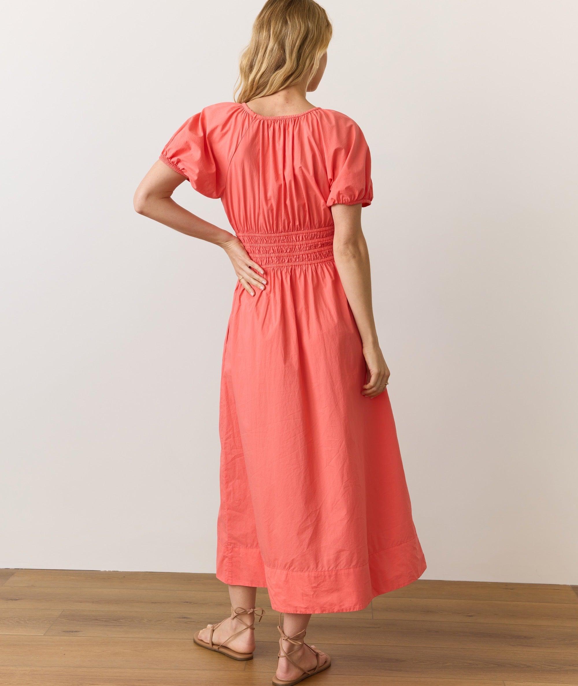 Emery Poplin Midi Dress Product Image