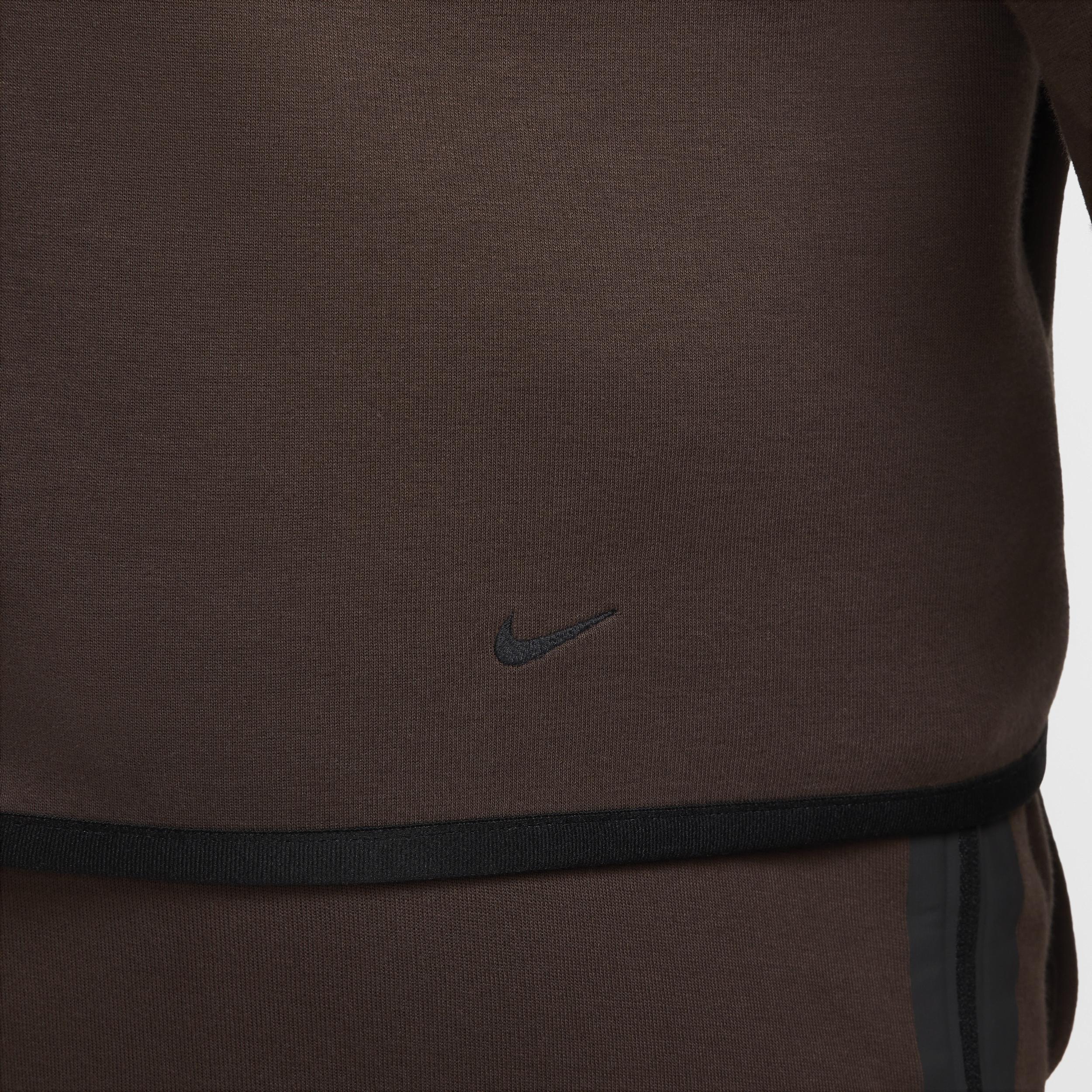 Nike Mens Nike Tech Fleece Full-Zip Windrunner Hoodie - Mens Maroon/Maroon Product Image