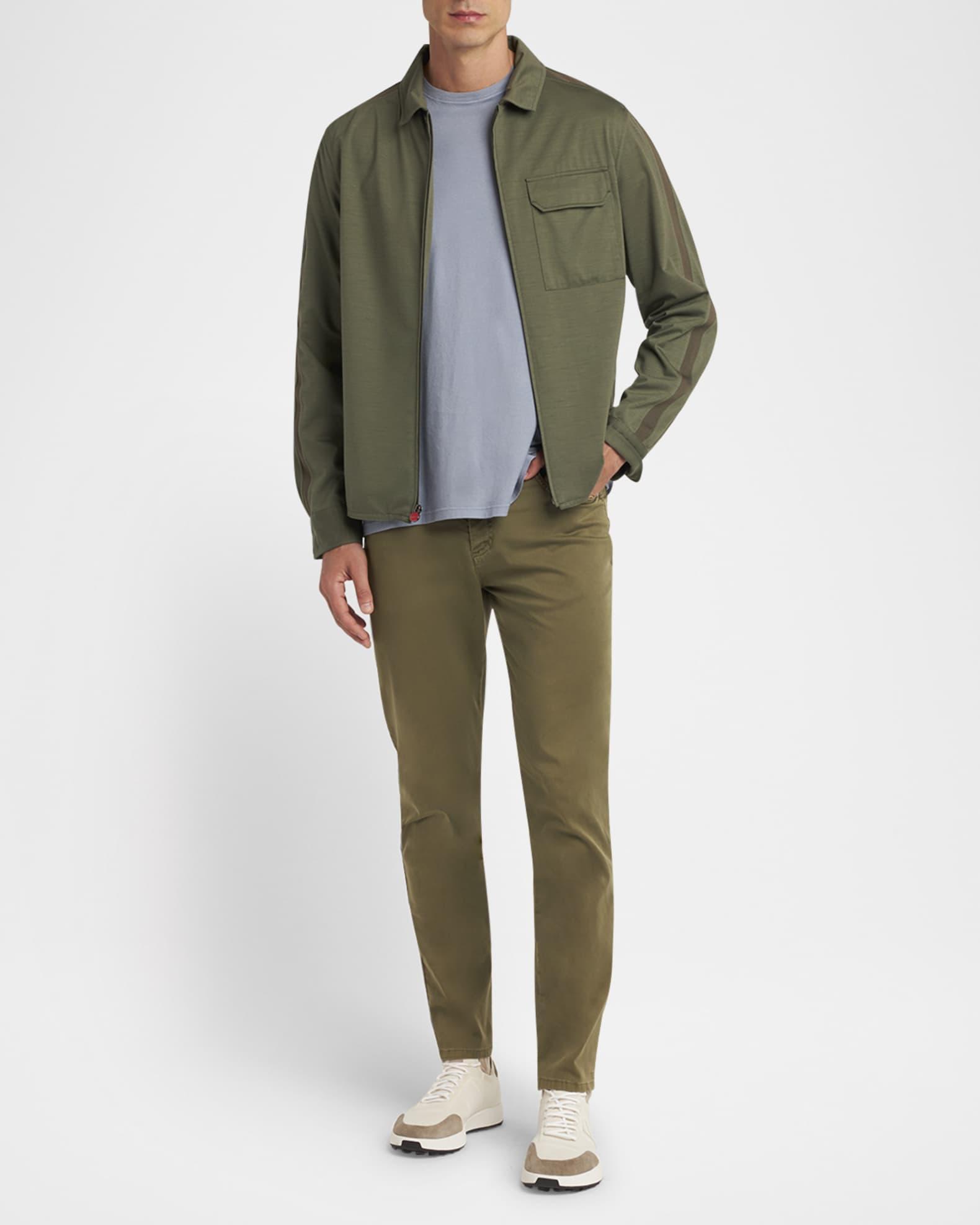 Men's Full-Zip Blouson Jacket Product Image