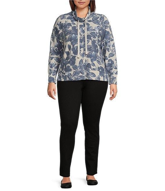 Westbound Plus Size the HIGH RISE Skinny Full Length Pull-On Pants Product Image