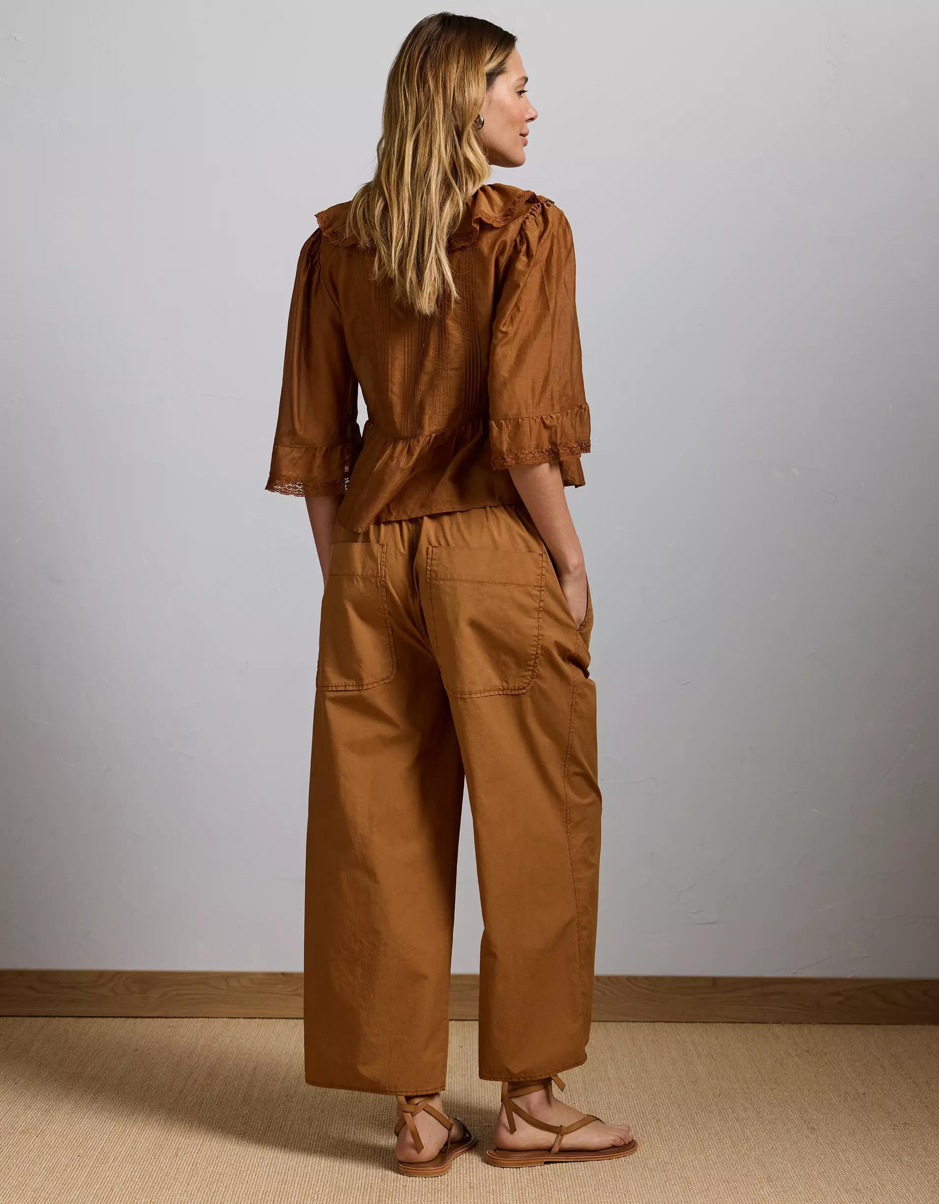 AE77 Premium Pull-On Poplin Pant Product Image