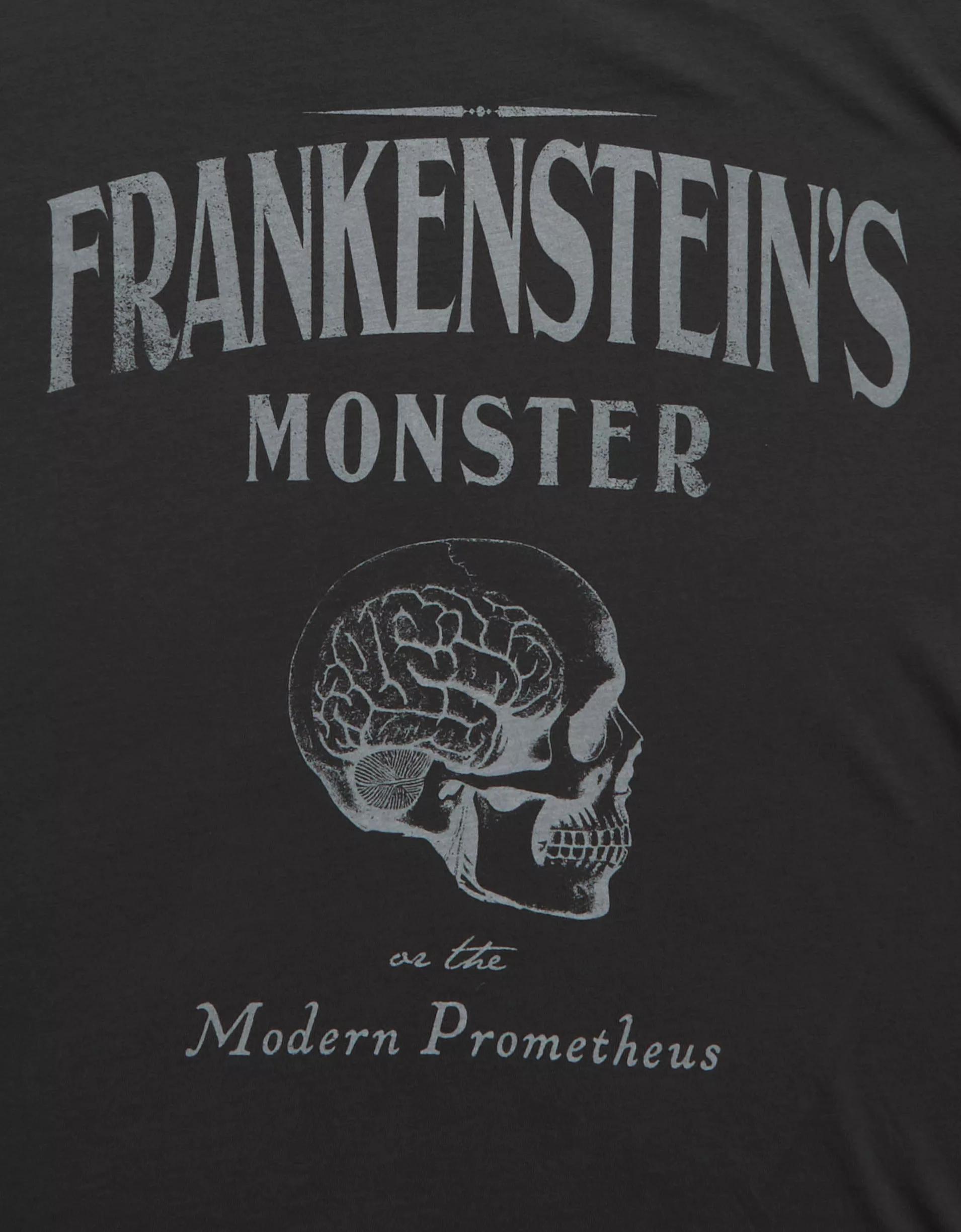 AE Oversized Halloween Graphic T-Shirt Product Image