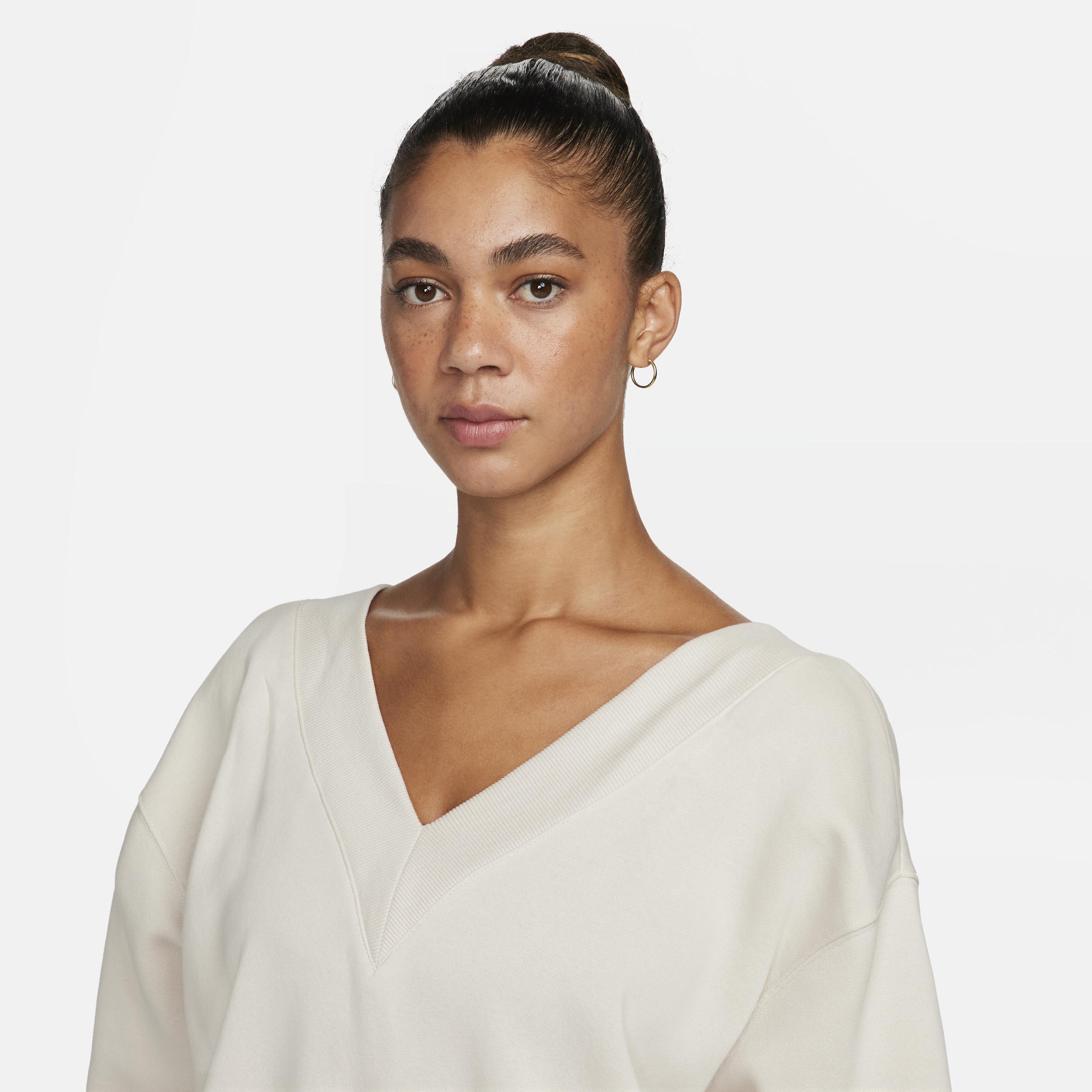 Nike Sportswear Phoenix Fleece Women's Oversized V-Neck Sweatshirt Product Image