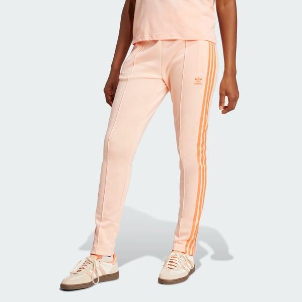 adidas Adicolor SST Track Pants Glow Pink 2XS Womens Product Image