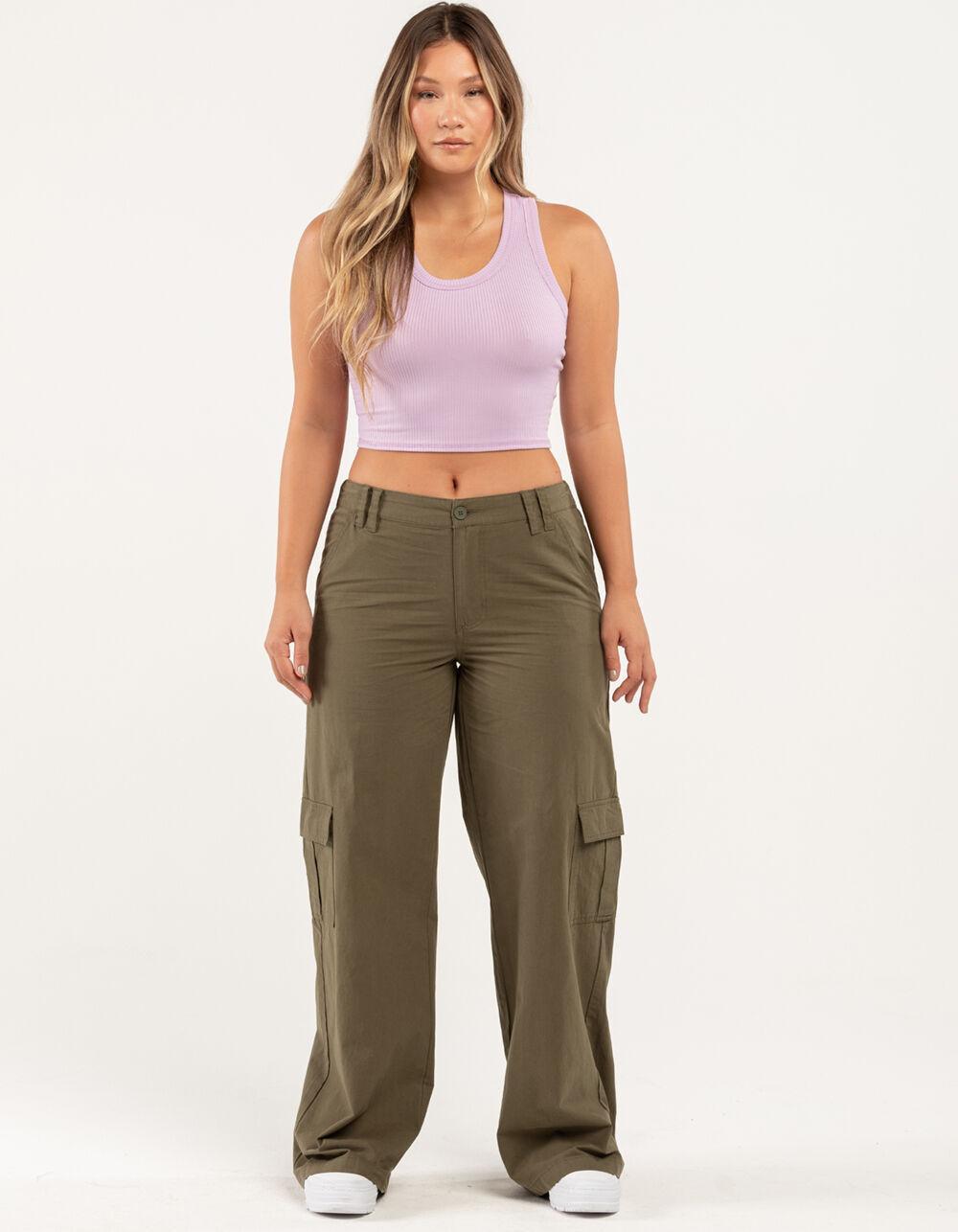 RSQ Womens Low Rise Cargo Pants Product Image