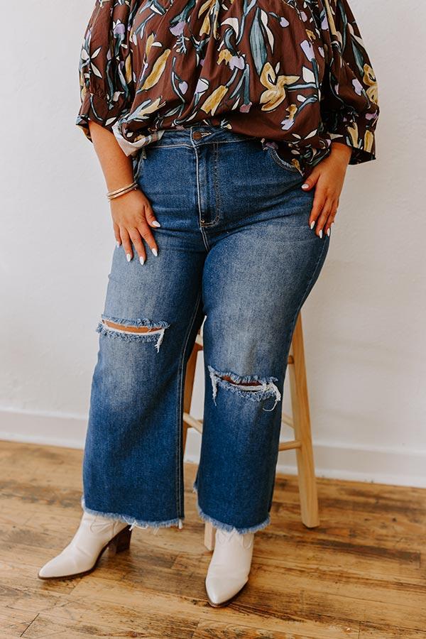 Risen Westley High Waist Relaxed Jean Curves Product Image